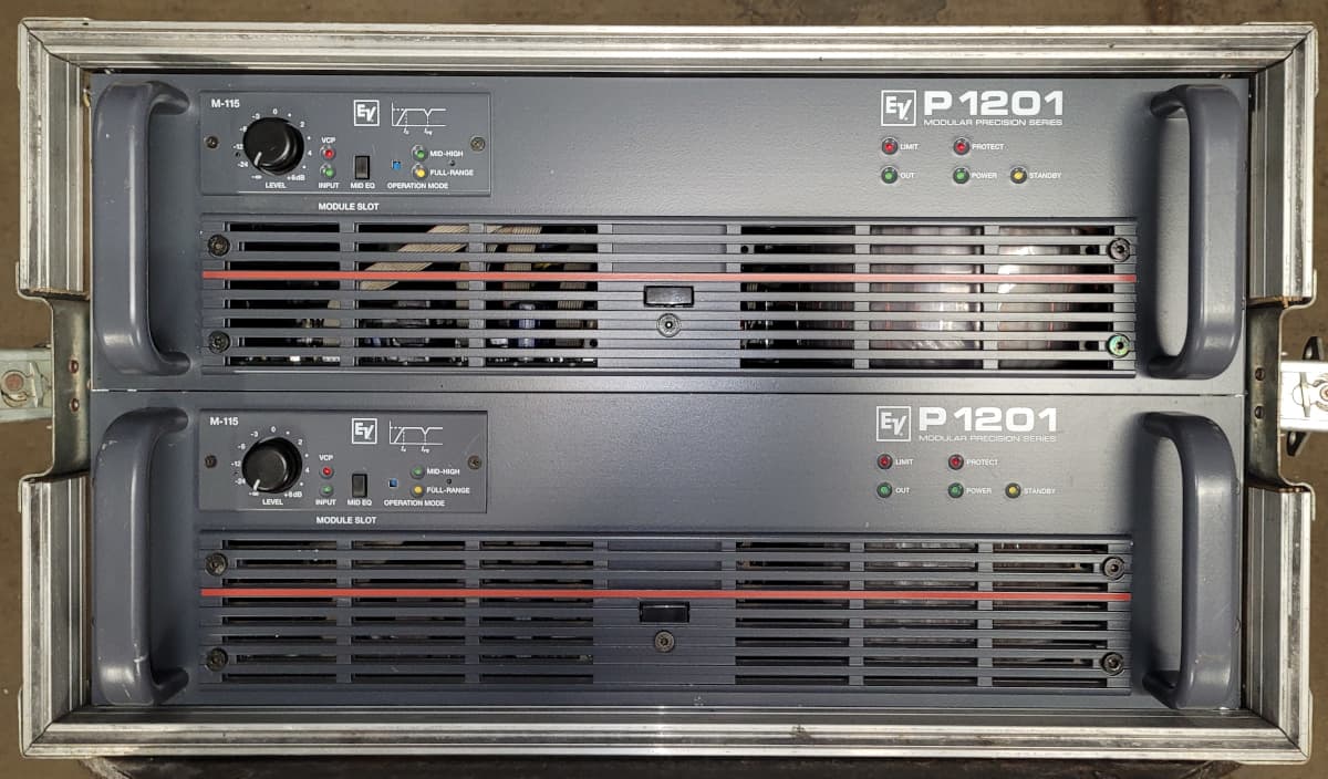Electro Voice P1201 Amplifier with RX115 Card