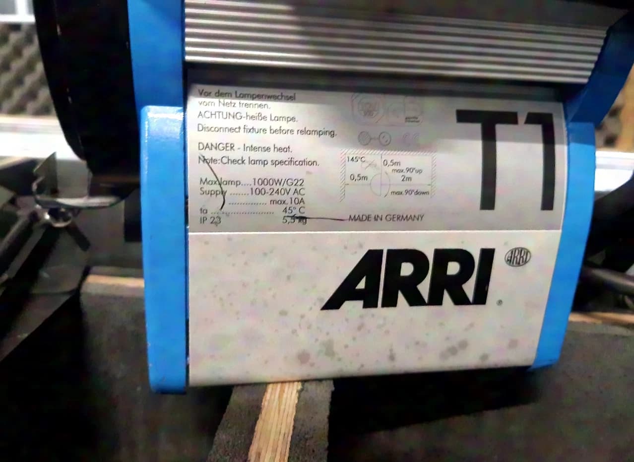 Arri T1 Fresnel spotlight