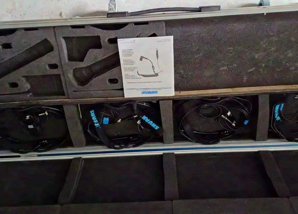 Professional microphone case