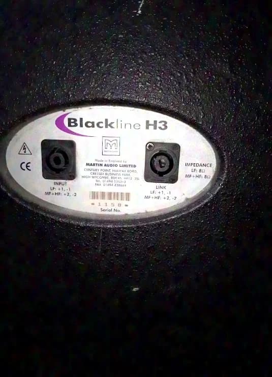 Martin Audio Blackline  H3