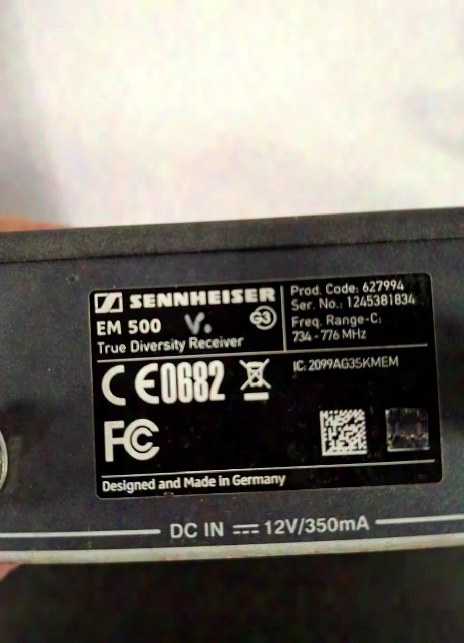 Sennheiser EW 500 G3