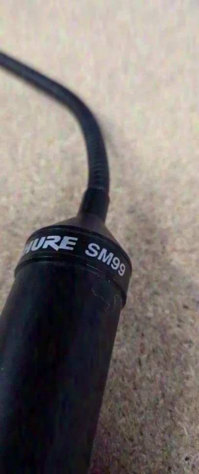 Shure SM99 Gooseneck