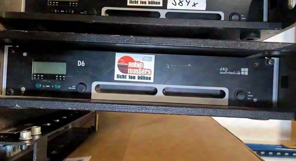 d&b D6 amplifier NL4