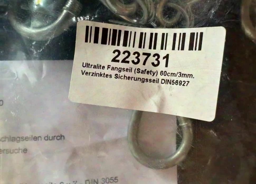10x Ultralite Safety Set 3mm / 60cm