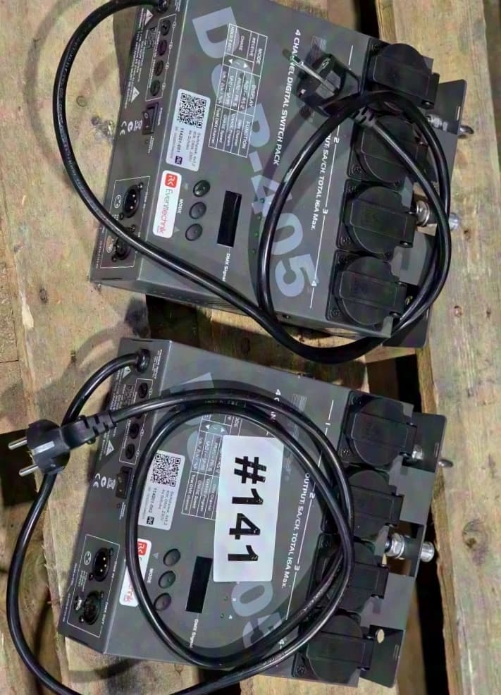 #141 Botex 4-Channel Switchpack DSP-405 // Set of 2