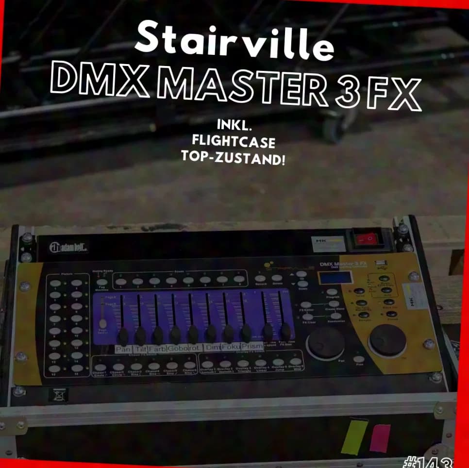 #143 Stairville DMX Master 3 FX
