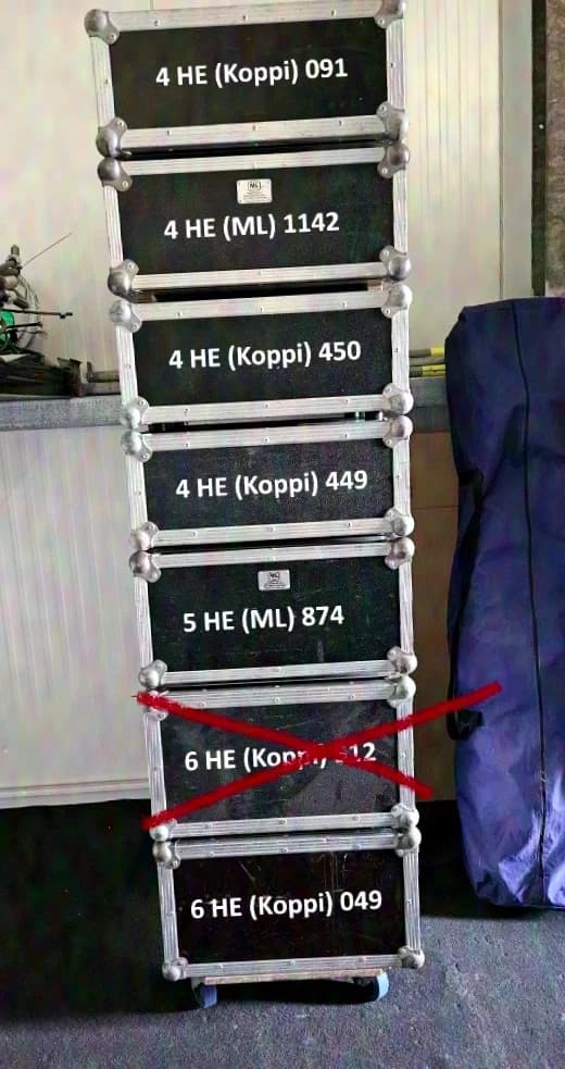 19" Racks from ML & Koppi * as well as accessories such as drawers, blank panels, panels