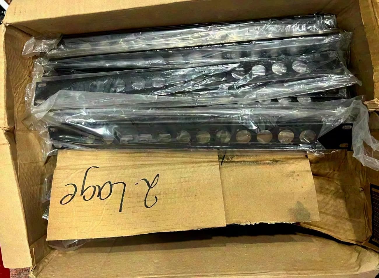 19-inch rack panel 12-way XLR new