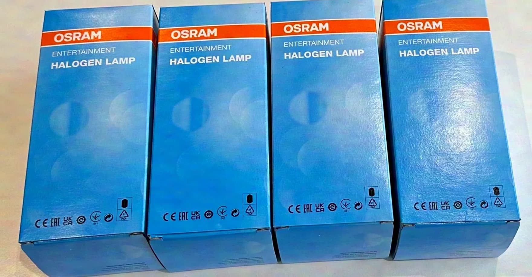 #21 Osram Entertainment Halogen Lamp // Set of 4