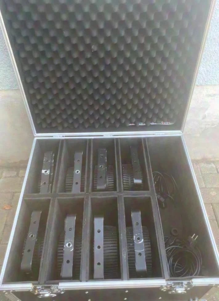 2 Sets BoomTone DJ -SilentPAR 7X10W 5IN1 incl. Case