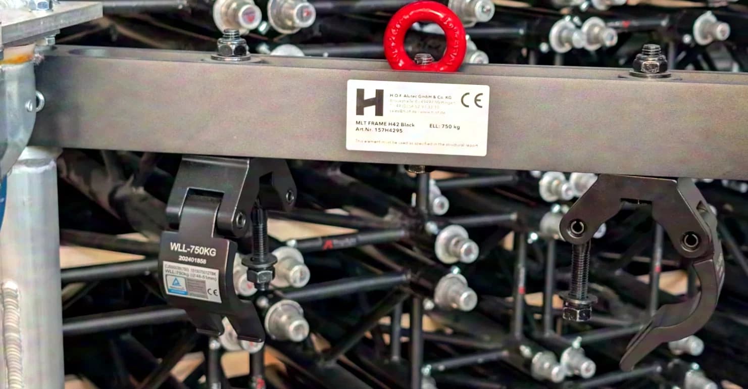 2x HOF MLT Frame for 3m trusses