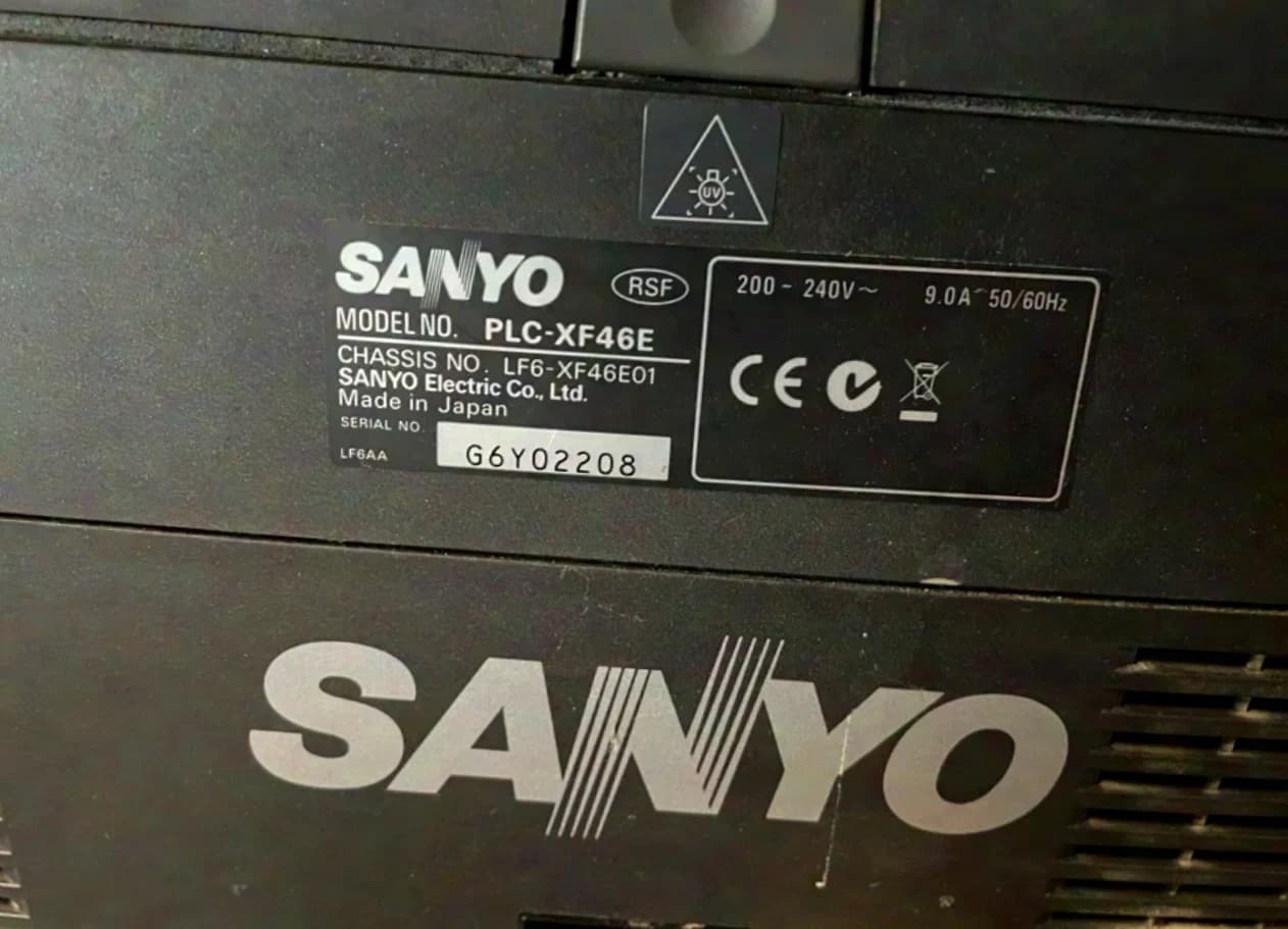 2x Sanyo XF - 46 incl. lenses in set