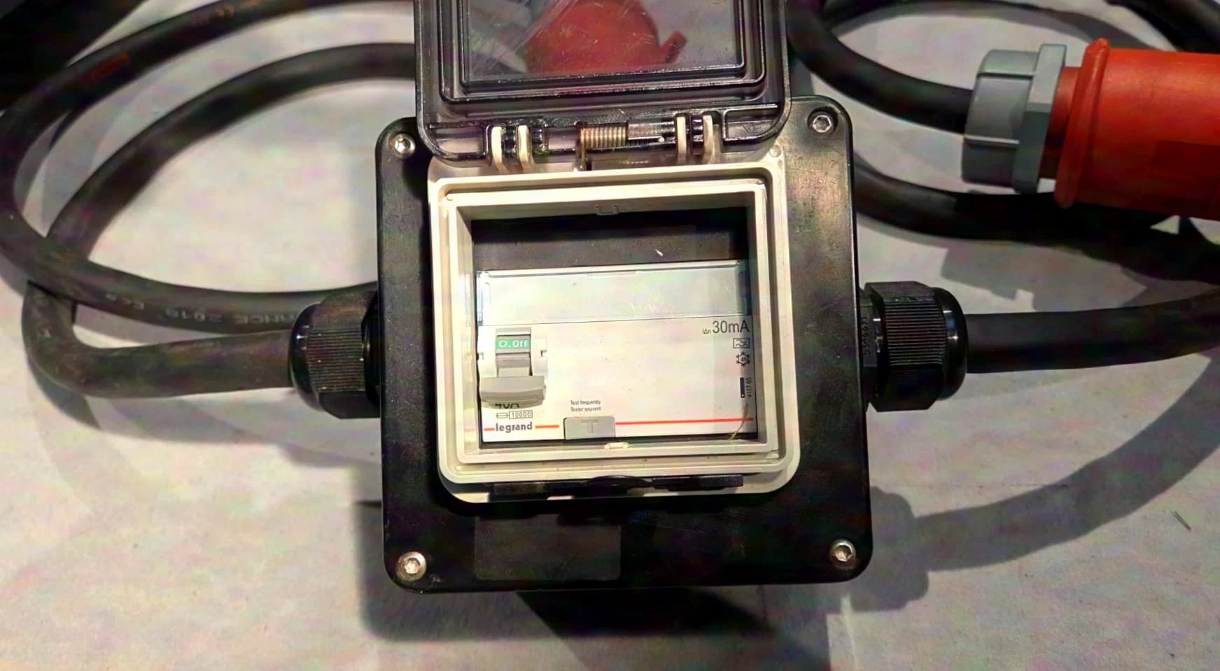 32 A CEE Cable with RCD