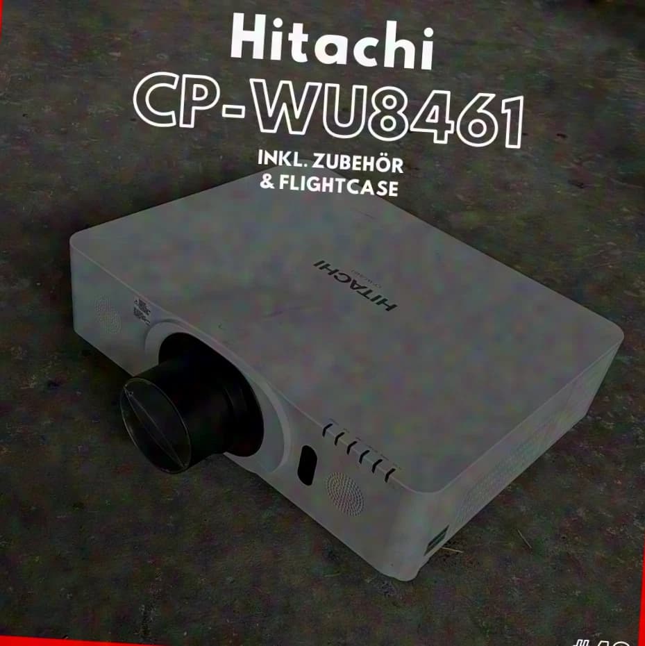 #49 Hitachi CP-WU8461 incl. accessories + Case