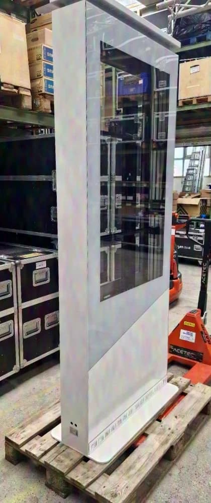 55" double-sided indoor touch kiosk