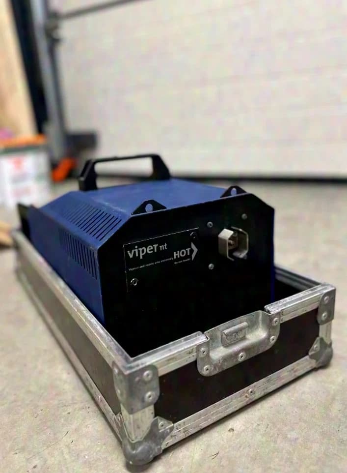 #69 Look Viper NT 1.3 kW fog machine incl. case
