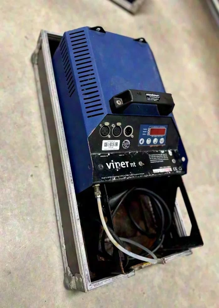 #69 Look Viper NT 1.3 kW fog machine incl. case