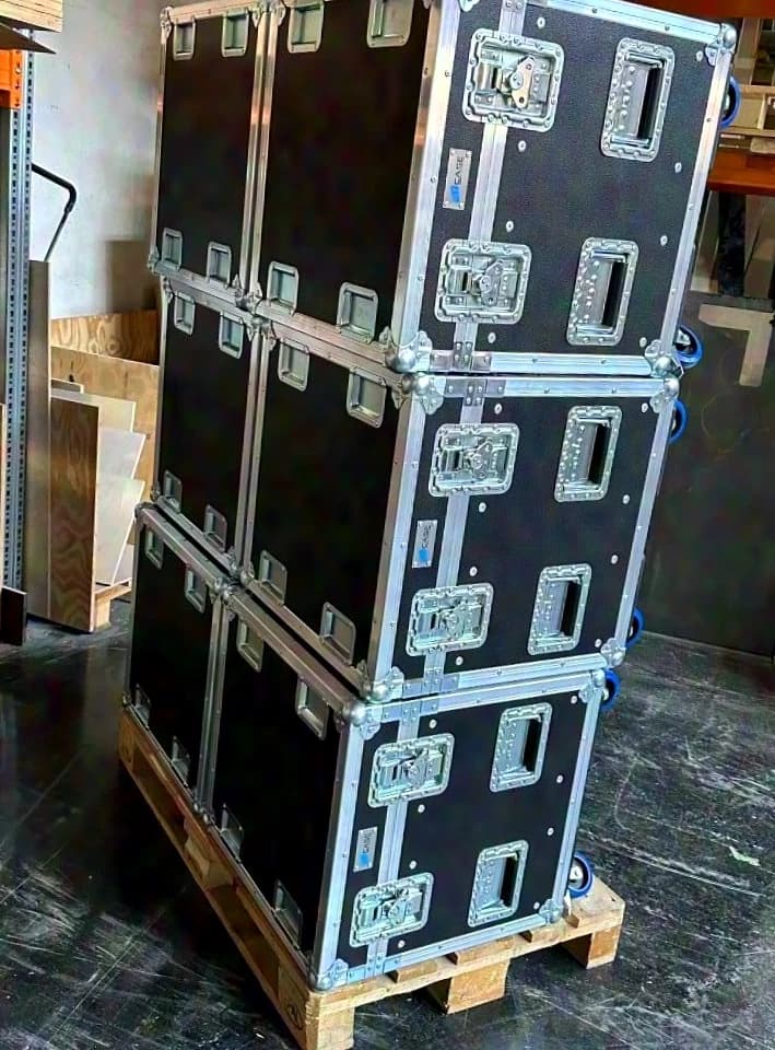 6 GT-Case Tourflex trunk cases 60x60x60cm