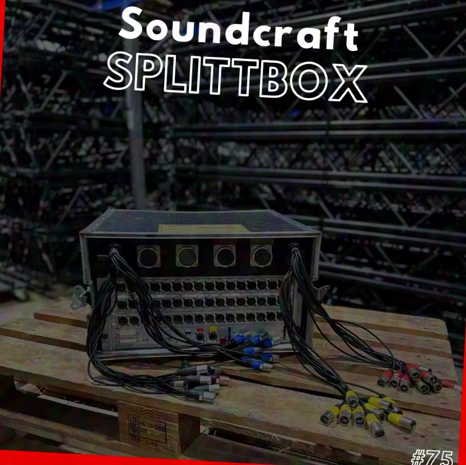 #75 Soundcraft Splittbox incl. Case