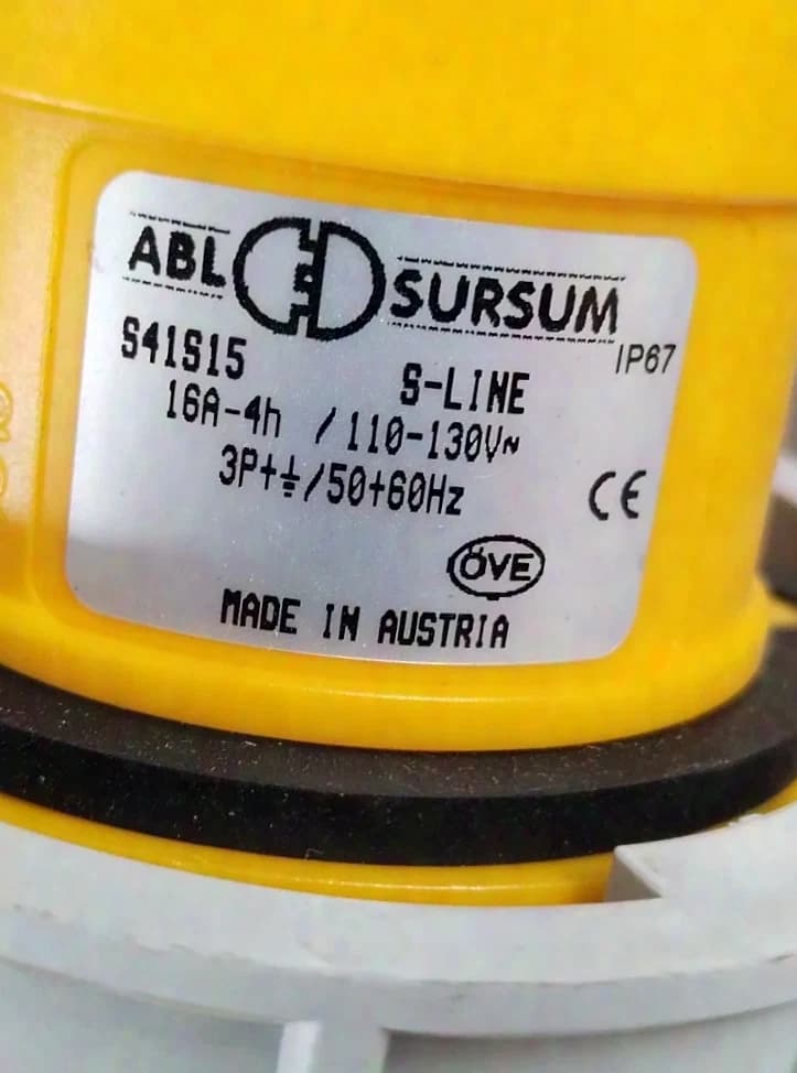 ABL Sursum 16 A 4-pole CEE ste46256
