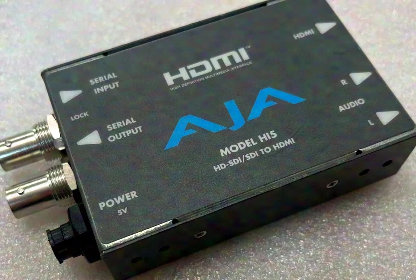 AJA Converter HD-SDI/SDI > HDMI HI5