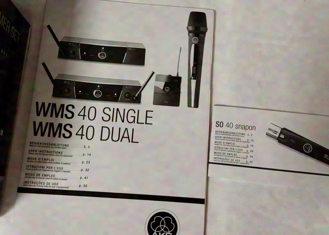 AKG ISM 1 Pro Transformer Set 863.100 Mhz