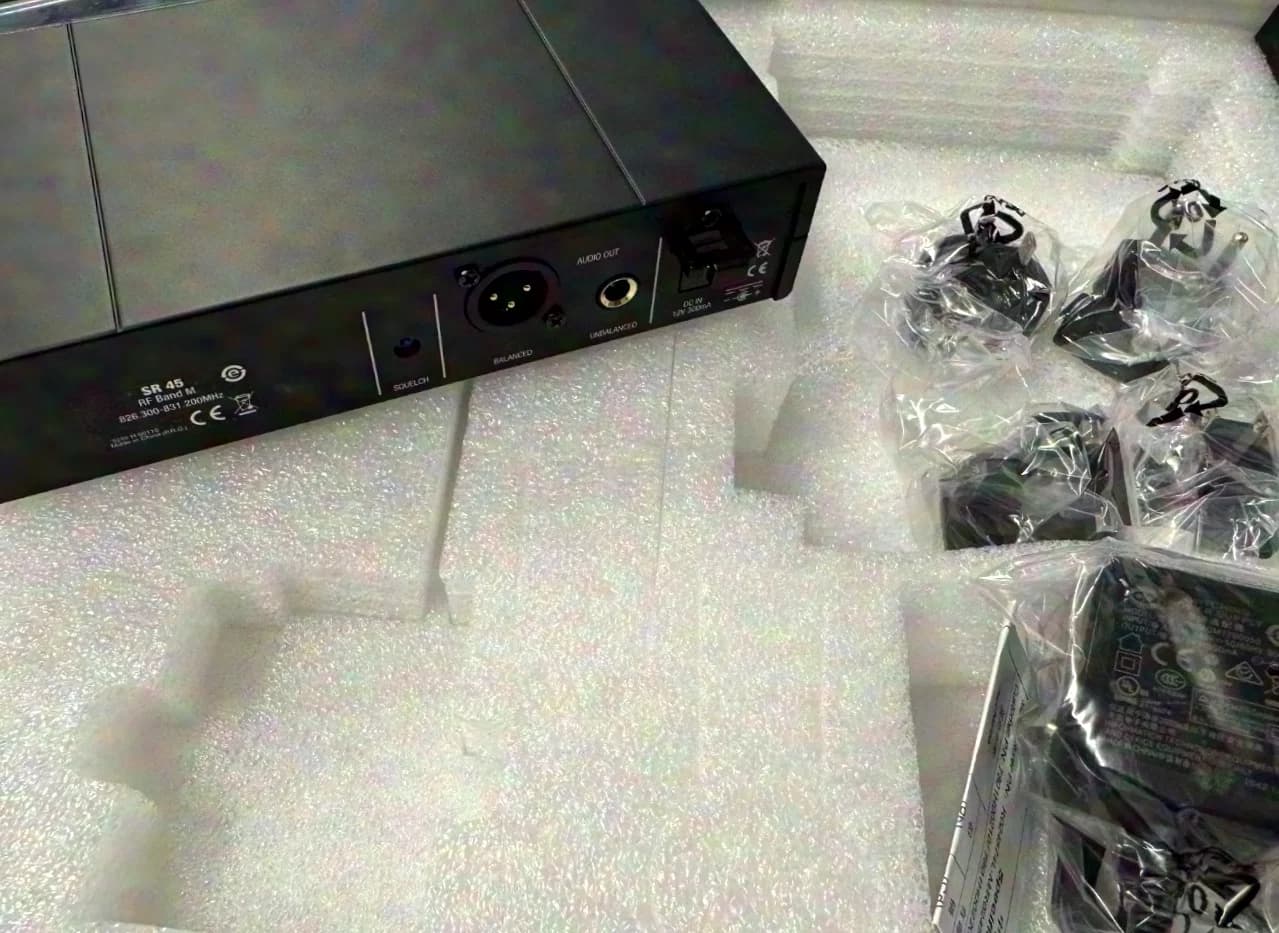 AKG SR45 BM Diversity Receiver with Power Supply OVP Individually or as a Lot of 25