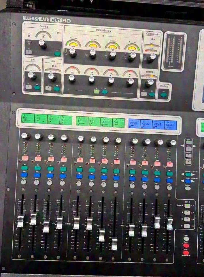 ALLEN HEATH GLD 80 CHROME EDITION