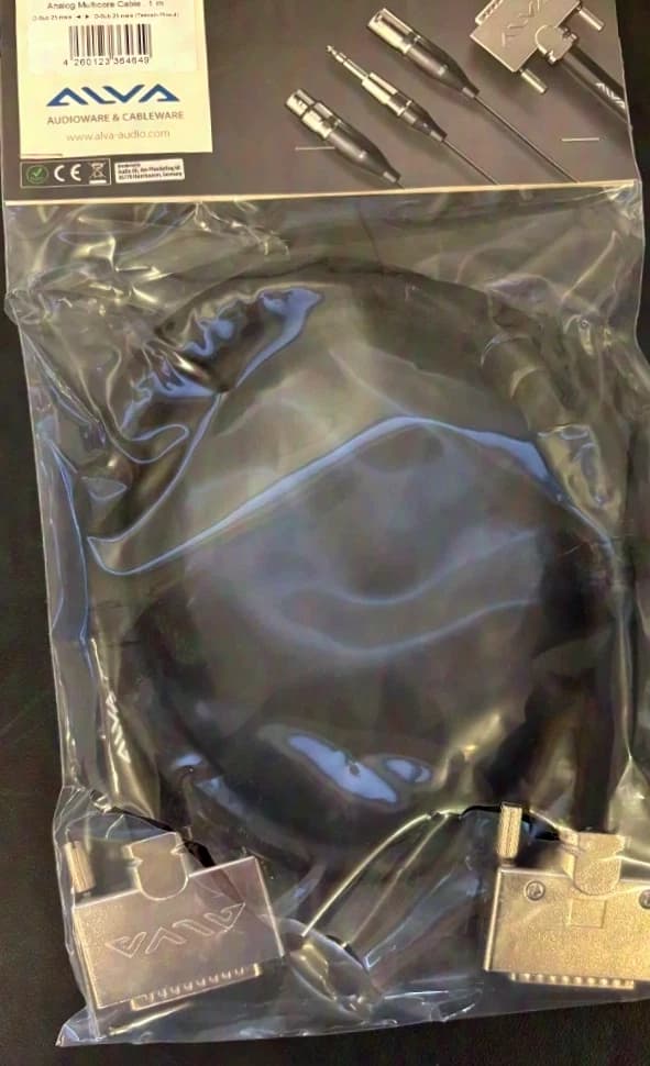 ALVA ANA25T-25TPro1 Analog Multicore Cable 1m