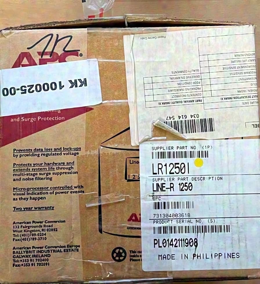APC Voltage Regulator Line-R 1250