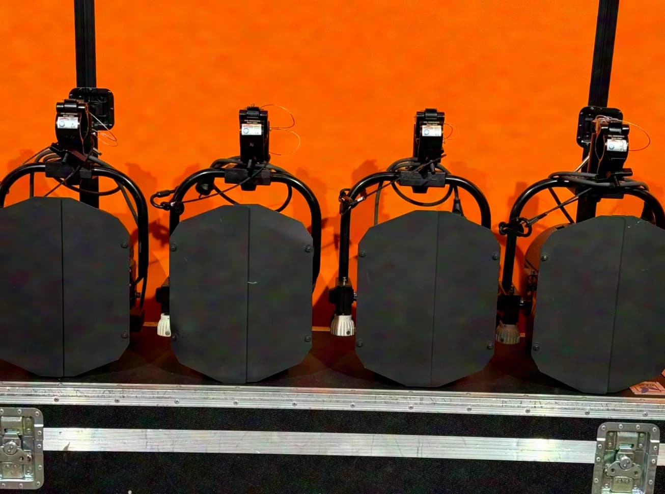 ARRI ST1 - Set of 4 incl. amptown Cases - Fresnel spotlight