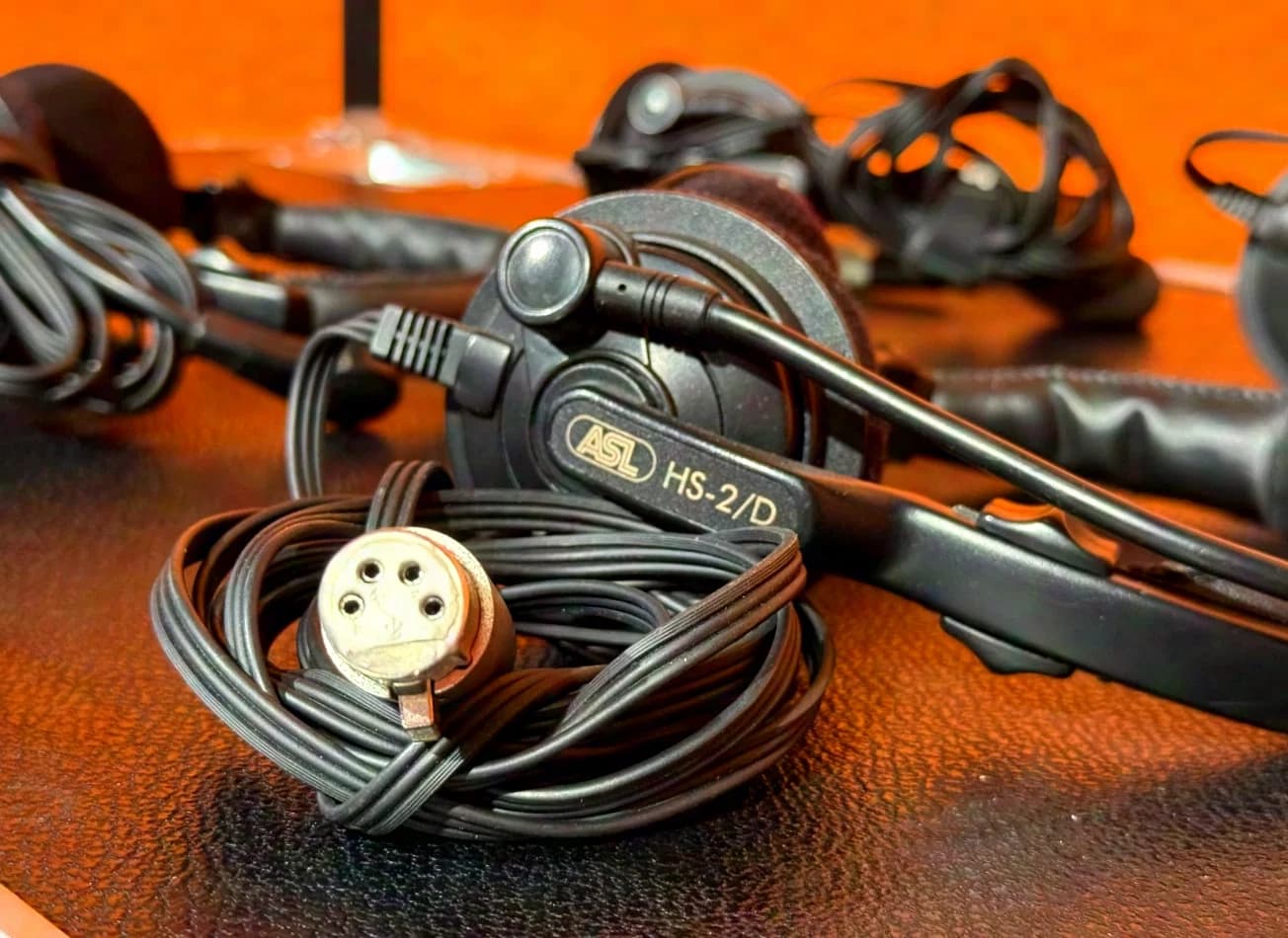 ASL HS-2/D Intercom Headset