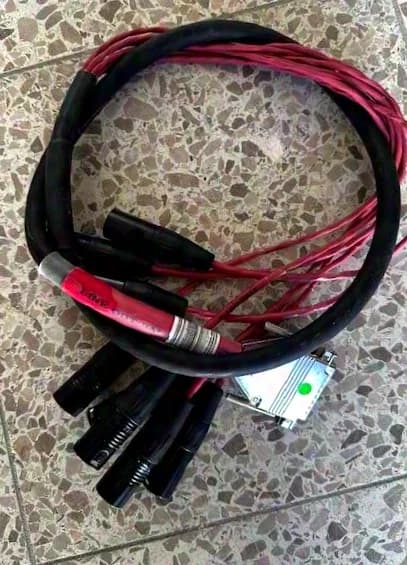 AVID XLR Male Fanout ---> to Sub-D25 Connector