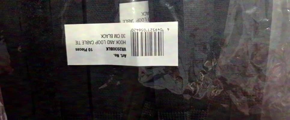 Adam Hall VR2030BLK Cable Hook-and-Loop Fastener