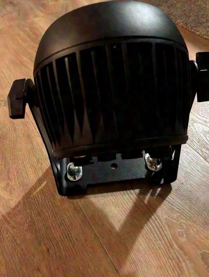 Battery-powered LED spotlight IP65 RGBWAUV 6 x 20W NOT Litecraft, LCPro, Expolite, Eurolite