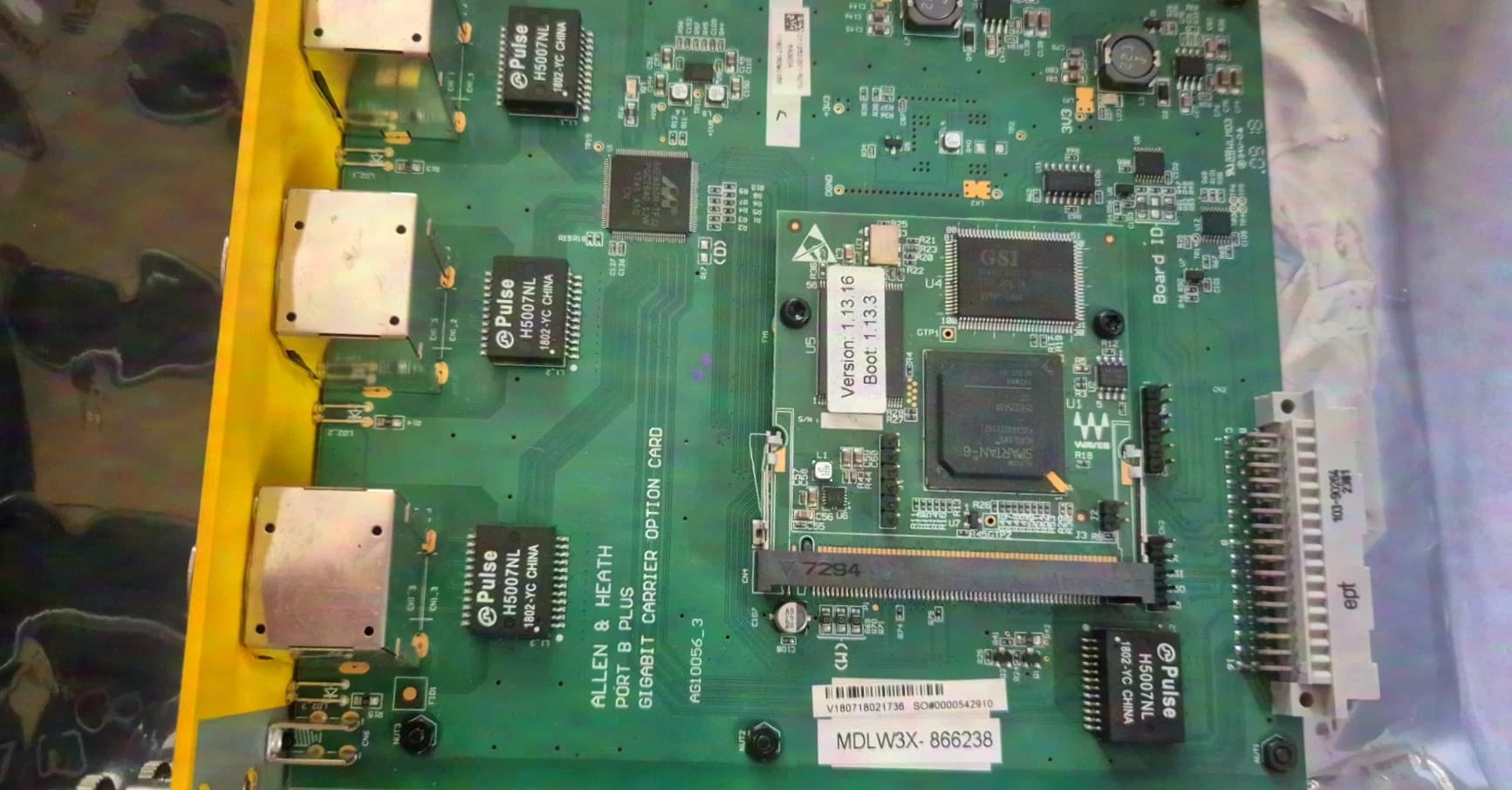 Allen & Heath DLIVE / Avantis Waves V3 card