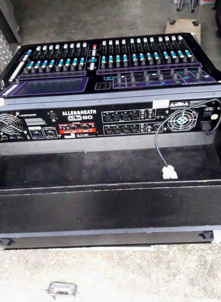Allen & Heath GLD 80 with Dante card