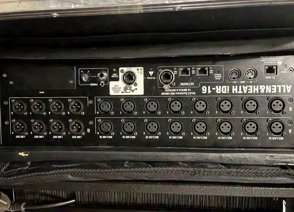 Allen Heath Ilive T112, R72, IDR 32, IDR16, XDR16 complete set