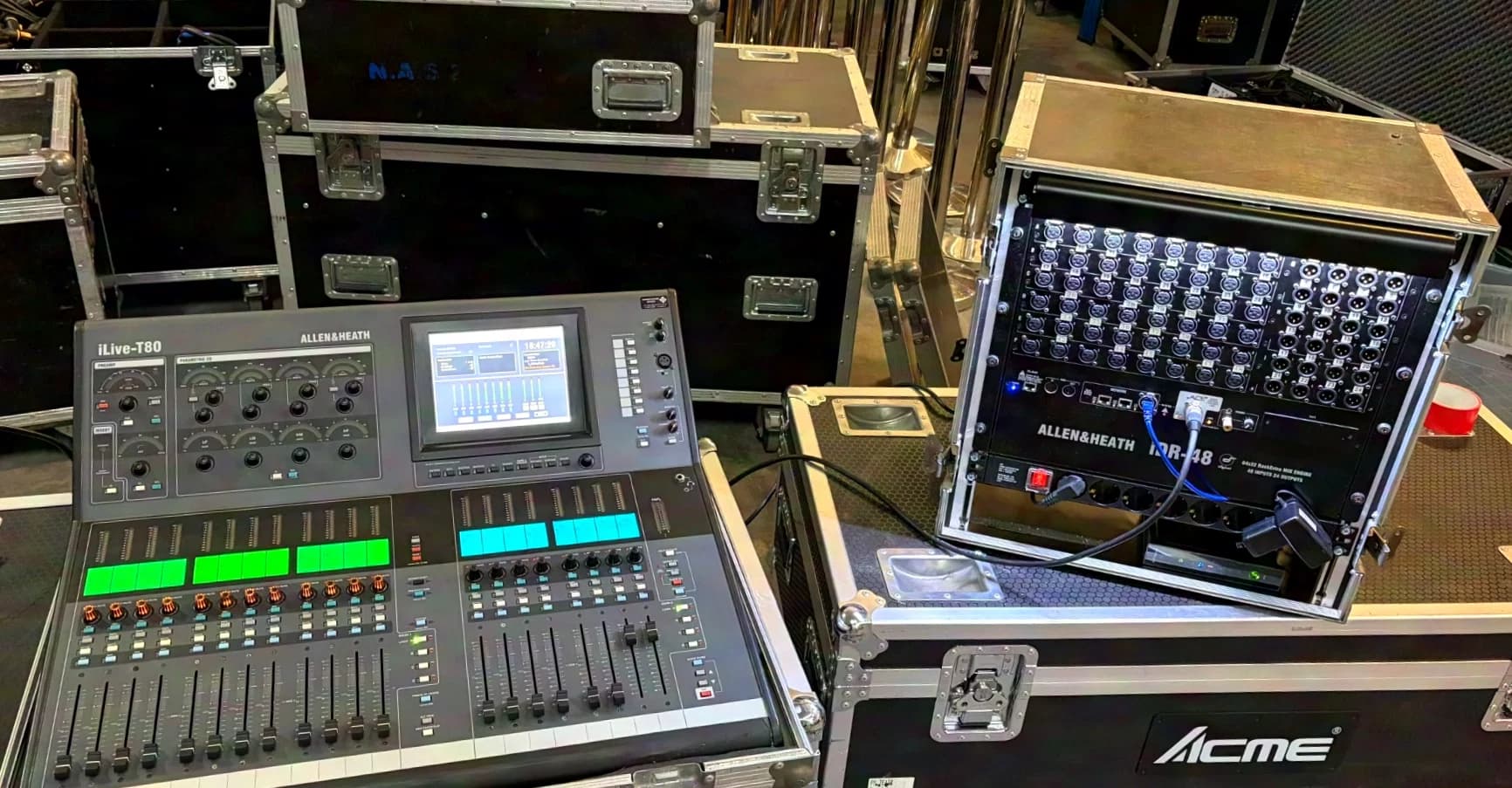 Allen&Heath iLive T80+IDR48 Complete Mixer