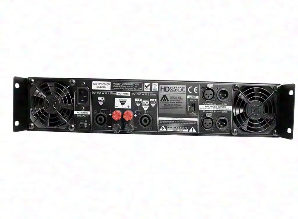 Amate Audio HD3200 2-channel amplifier, new with warranty