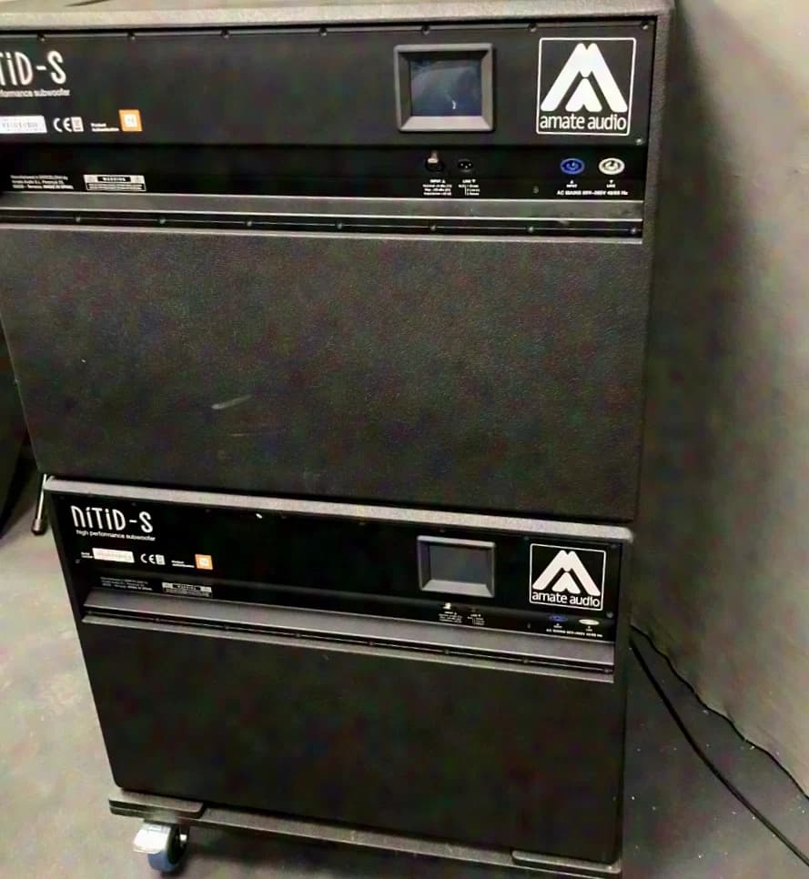 Amate Audio S18W active 18" PA subwoofer, 2500 watts