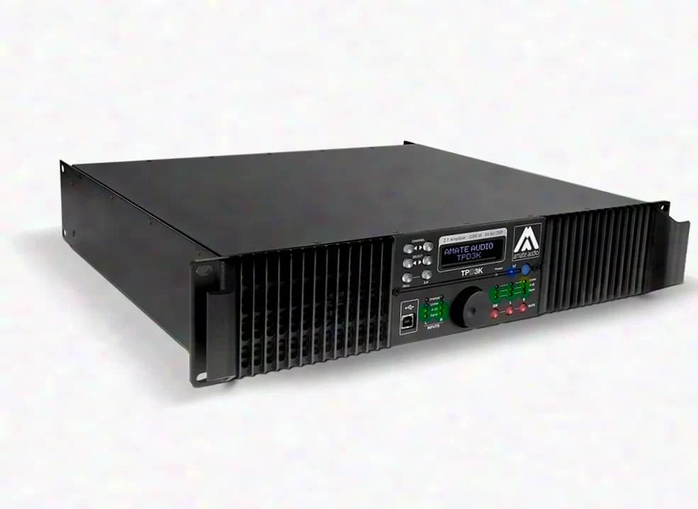 Amate Audio TPD3K 3-Channel Amplifier with DSP, B-Stock