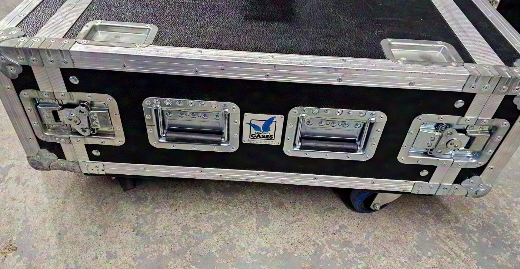 Amptown 19" Rack on Wheels Extra Deep