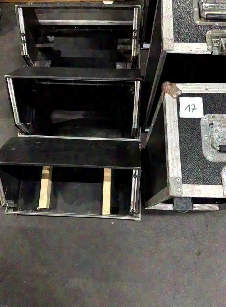 Amptown Case 19" Lid Case/Rack Set of 3