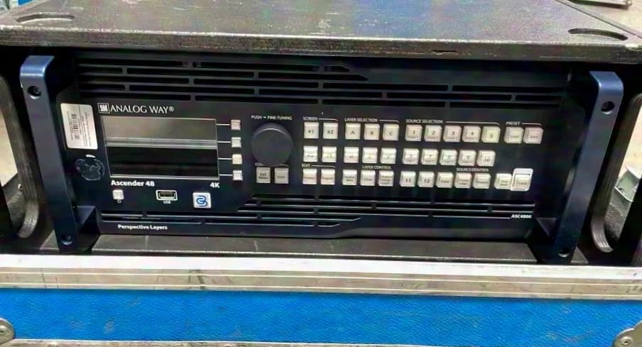 Analog Way Ascender 48/4K Seamless Switcher, Mixer, Scaler