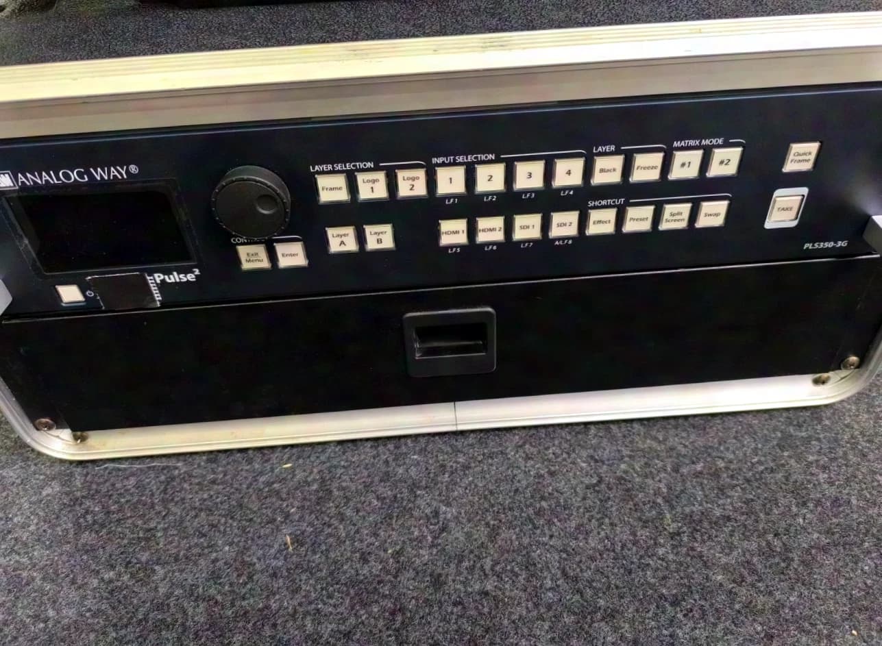 Analog Way Pulse 2 PLS350-3G incl. Shot Box