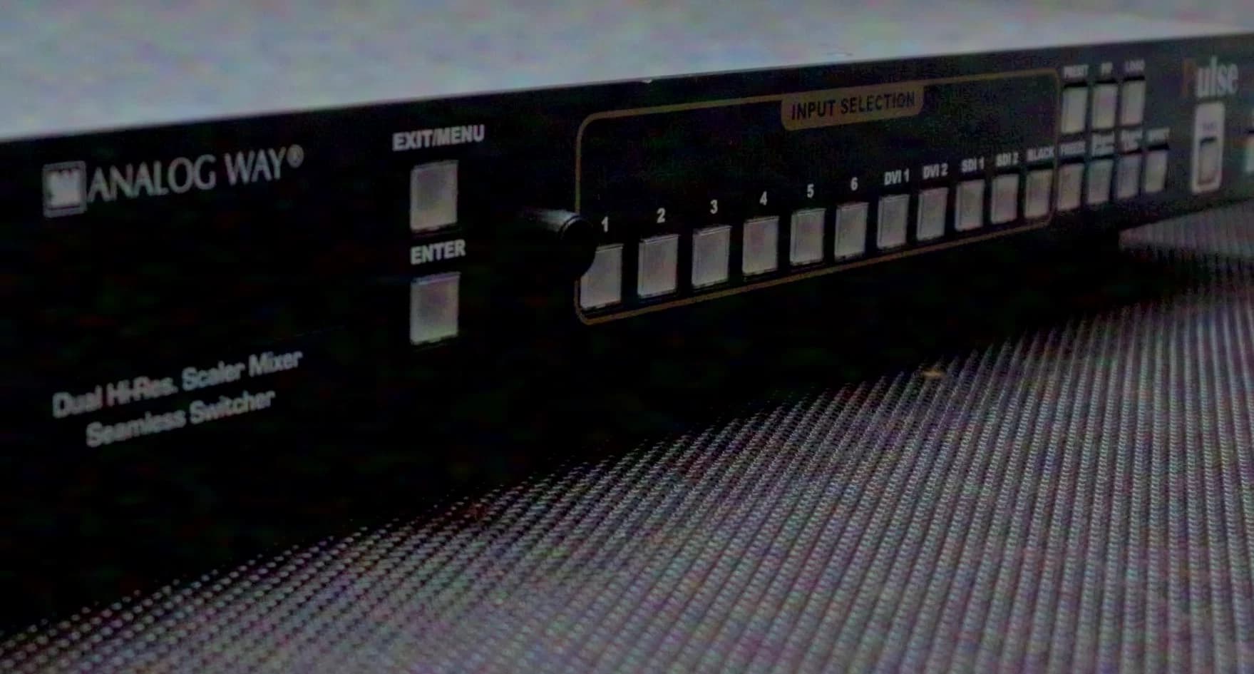 Analog Way Pulse PLS300 Multilayer Mixer and Seamless Switcher