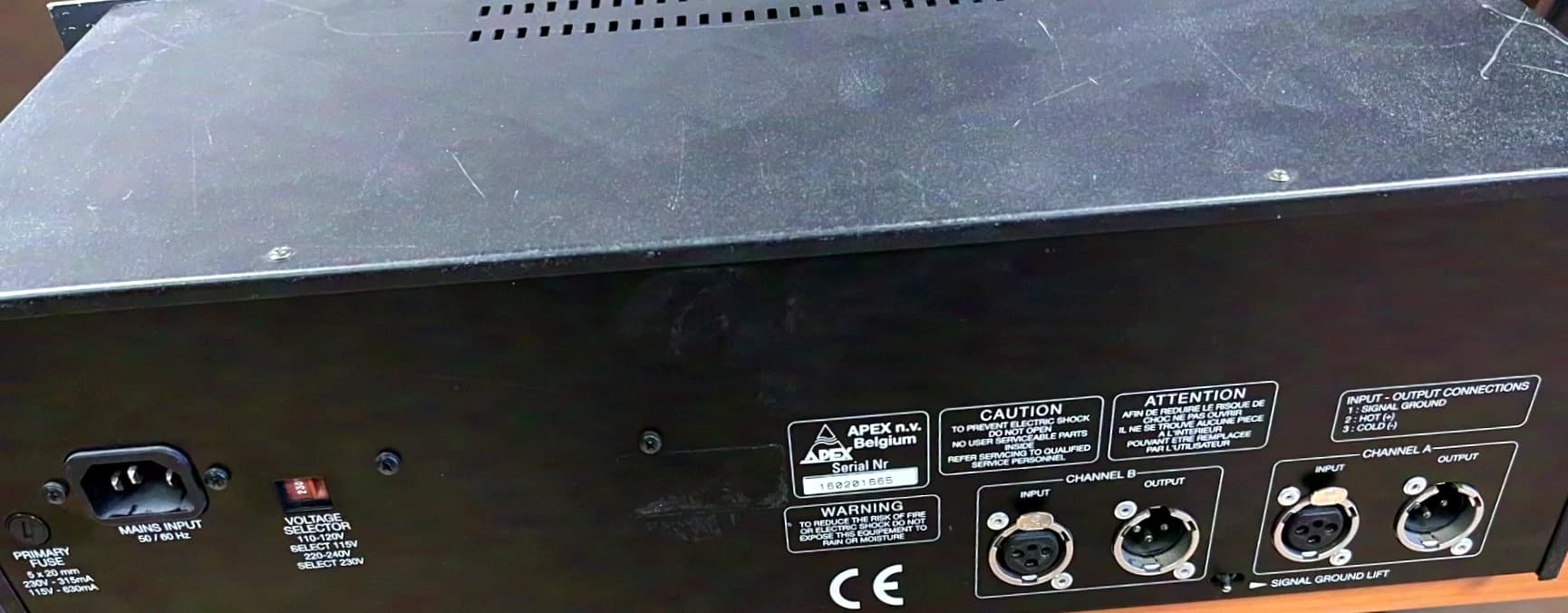 Apex PE232MKII EQ Paragraphic Equalizer