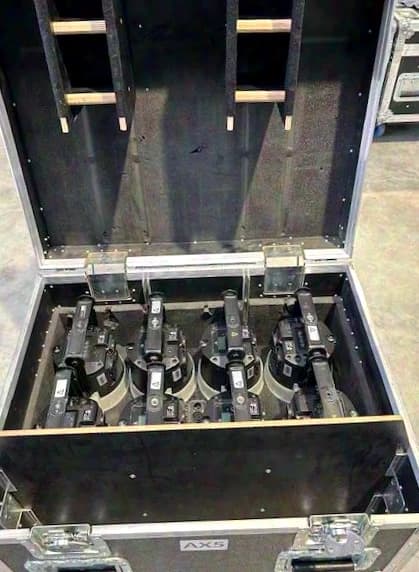 Astera AX5 in 8-unit case