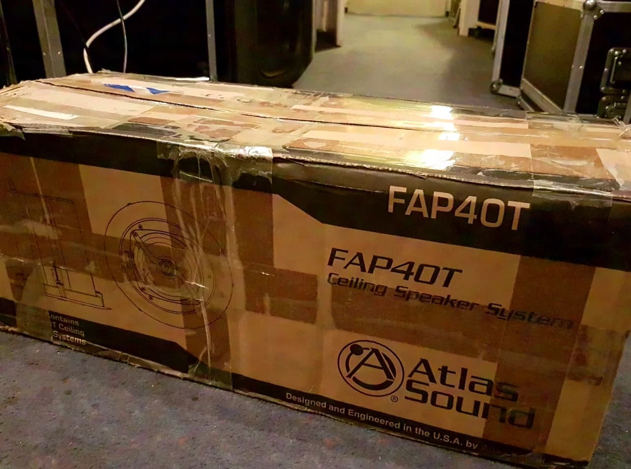 Atlas Sound FAP40T Ceiling Speaker / Recessed Ceiling Speaker - NEW!